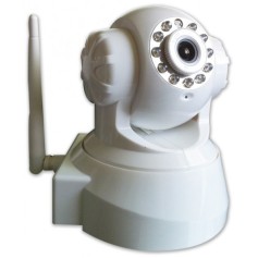 IP-Kamera mit WLAN, Infrarot & Fernzugriff für 24h Heimsicherheit