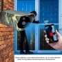 Überwachungskamera Außen 1080P WLAN Solar, Nachtsicht & Bewegungssensor