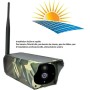 Überwachungskamera Außen 1080P WLAN Solar, Nachtsicht & Bewegungssensor