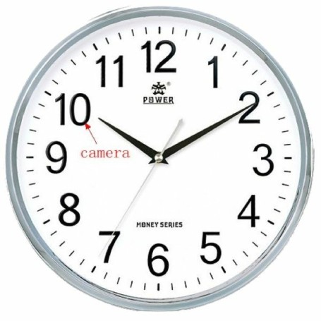 Wanduhr Kamera Full HD 1080P mit WLAN & Bewegungserkennung
