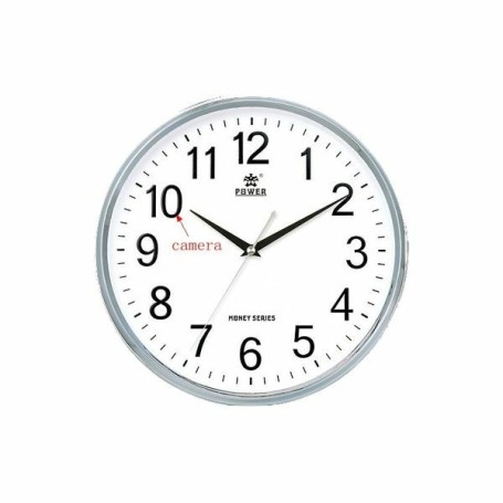 Wanduhr mit Kamera - Full HD 1080P, WLAN & Bewegungserkennung