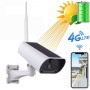 Überwachungskamera Solar 4G SIM, 1080p, Zoom X4, Nachtsicht Outdoor