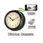 Wanduhr mit WLAN-IP-Kamera - diskrete Überwachung & Sicherheit