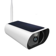 Überwachungskamera WLAN Solar IP, wetterfest mit Nachtsicht & Zoom X4