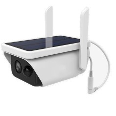 Überwachungskamera WLAN & Solar, wasserdicht mit Nachtsicht & Audio