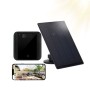Außenkamera HD 1080P Wi-Fi mit PIR Sensor & Solarpanel für Sicherheit