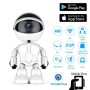Überwachungsroboter mit WLAN, 1080P, Nachtsicht & Bewegungssensor