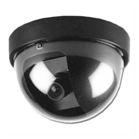 Überwachungskamera-Attrappe Dome mit LED - Abschreckung & Sicherheit