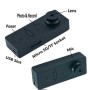 Überwachungsknopf mit HD 480P Kamera & Mikrofon für diskrete Sicherheit