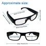 Überwachungsbrille Full HD 1080P - Sicherheit unterwegs & im Alltag