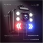 Körperkamera HD 1080P mit LED & IP65 - Sicherheit bei jedem Wetter