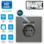 Steckdose mit Kamera, WLAN, 1080P & Bewegungssensor zur Überwachung