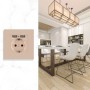 Wandsteckdose Kamera 1080P mit WLAN, Bewegungssensor & USB-Ladegerät