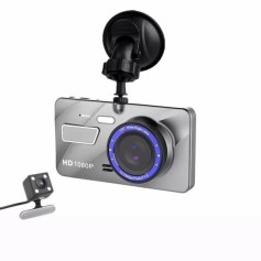 Dashcam 1080P mit Rückkamera & Nachtsicht für Autosicherheit