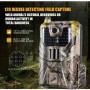 Wildkamera 4G wasserdicht mit Infrarot & 120° Sicht für Sicherheit