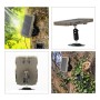 Solarpanel 12V mit 5000mAh Akku - sicherer Kamera-Betrieb bei jedem Wetter