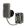 Solarpanel 12V mit 5000mAh Akku - sicherer Kamera-Betrieb bei jedem Wetter