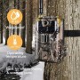 Wildkamera 2G Infrarot mit Bewegungssensor & wasserdichtem Gehäuse