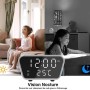 Überwachungswecker mit WLAN, HD 1080P & Bewegungserkennung