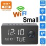 Wecker mit Kamera - Full HD 1080P, WLAN, Nachtsicht & Audio-Schutz