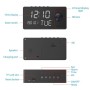 Wecker mit Kamera - Full HD 1080P, WLAN, Nachtsicht & Audio-Schutz