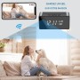 Überwachungskamera-Wecker mit WLAN, 4K, Nachtsicht & Bewegungssensor