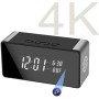 Überwachungskamera-Wecker mit WLAN, 4K, Nachtsicht & Bewegungssensor