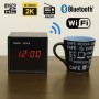 Überwachungswecker mit HD-WiFi-Kamera, Nachtsicht & Bewegungserkennung