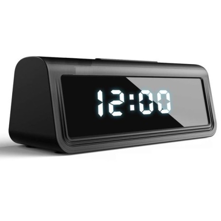 Wecker-Kamera 4K HD mit WLAN, Nachtsicht & Bewegungserkennung