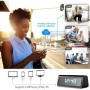 Wecker-Kamera 4K HD mit WLAN, Nachtsicht & Bewegungserkennung