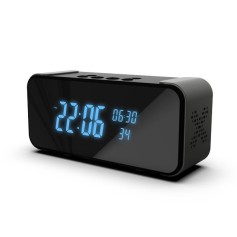 Überwachungswecker mit 4K, Wi-Fi, Nachtsicht & Bewegungserkennung