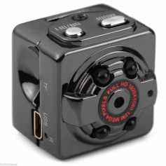 Mikro-Überwachungskamera Full HD 1080P mit Nachtsicht & Motion Sensor