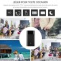 Powerbank Kamera 1080P mit WLAN, Nachtsicht & Bewegungssensor