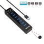 USB-Hub 7-Port mit WLAN-Kamera 4K HD - smarte Sicherheitslösung