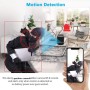 Bluetooth-Lautsprecher Kamera 1080P, WLAN, IR-Nachtsicht & Bewegungssensor