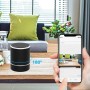 Bluetooth-Lautsprecher Kamera 1080P, WLAN, IR-Nachtsicht & Bewegungssensor