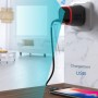 USB-Ladegerät Kamera 4K WiFi, Nachtsicht & Bewegungserkennung