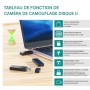 USB-Überwachungskamera 1080P mit Bewegungserkennung & Audio