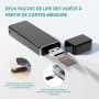 USB-Überwachungskamera 1080P mit Bewegungserkennung & Audio