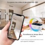 Kameralampe mit WLAN, 1080P, Bewegungserkennung & Bluetooth Audio