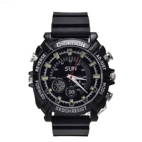 Kamera-Armbanduhr Full HD mit Nachtsicht & Bewegungserkennung