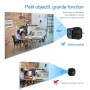 USB-Ladegerät-Kamera 4K WLAN Nachtsicht Bewegungserkennung schwarz