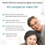 GPS-Uhr 4G wasserdicht mit SOS-Alarm & Echtzeit-Ortung für Sicherheit