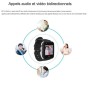 GPS-Uhr 4G wasserdicht mit SOS-Alarm & Echtzeit-Ortung für Sicherheit