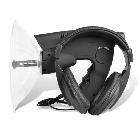 Audio-Beobachtungssystem mit Zoom-Fernglas & Klangverstärker X8