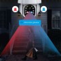 Überwachungskamera WLAN IP 1080P, Nachtsicht, Zoom X4, Bewegungssensor