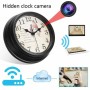 Wanduhr mit Kamera Full HD 1080P & WLAN - Sicherheit rund um die Uhr