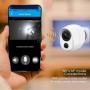 Überwachungskamera 1080P mit WLAN, Nachtsicht & Bewegungsmelder
