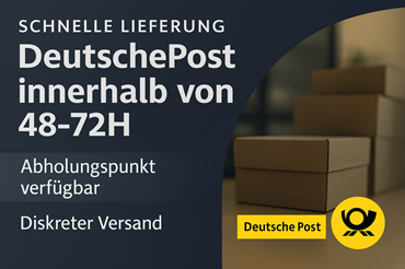 Schnelle und diskrete Lieferung